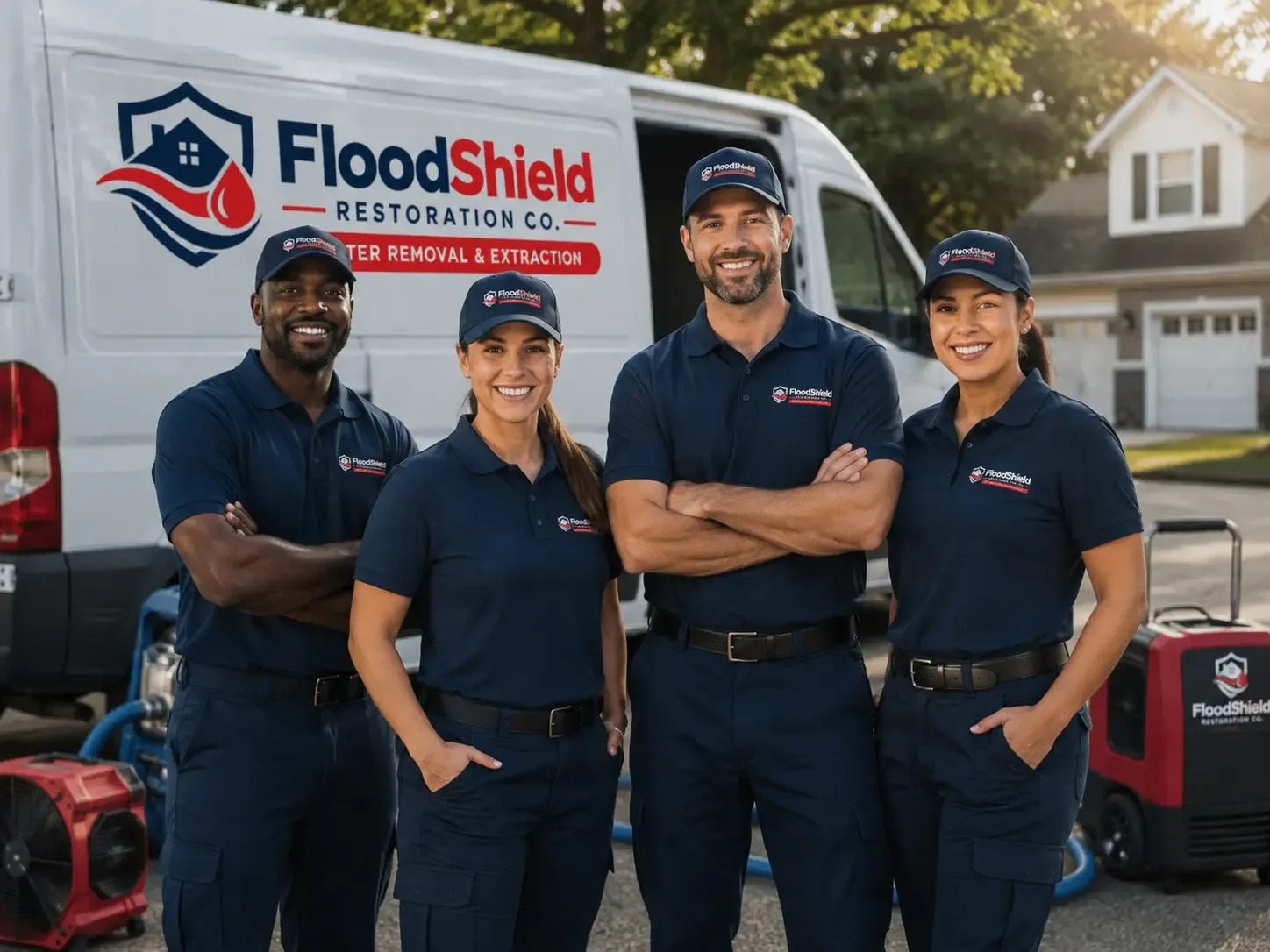 Flood Damage Restoration company in Amanda, OH