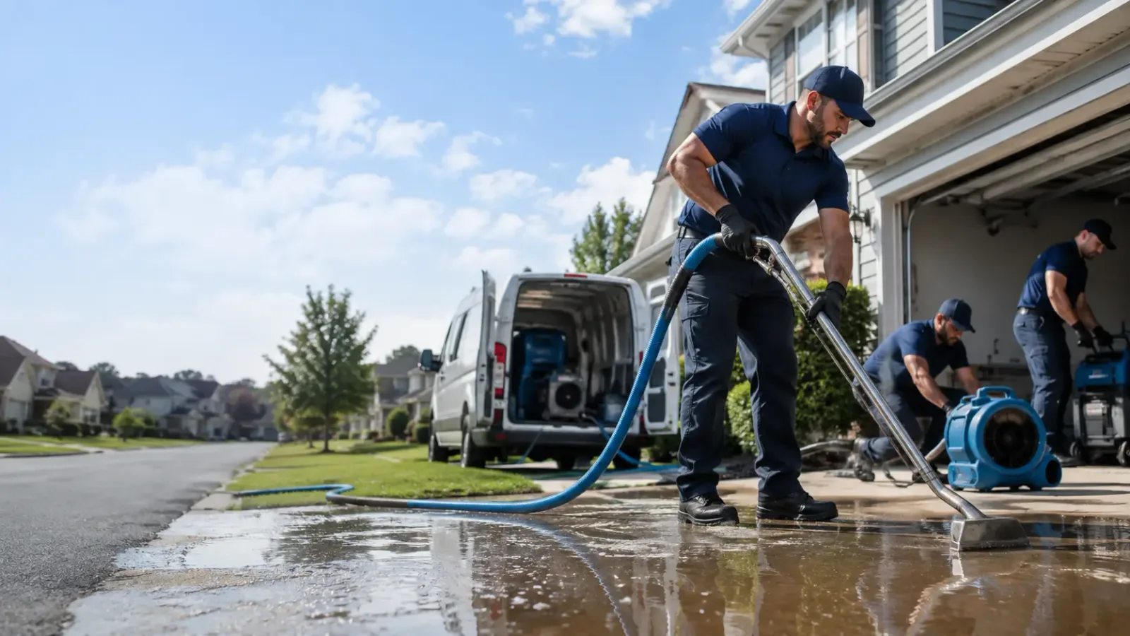Flood Damage Restoration in Amanda, OH